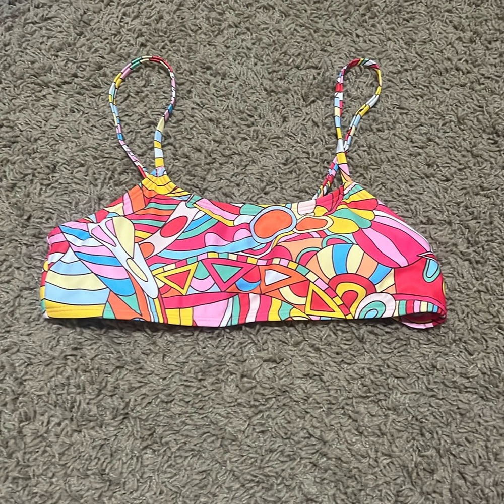 colorful bikini top